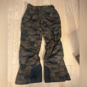 Men's Camouflage Cargo snowboard Pants